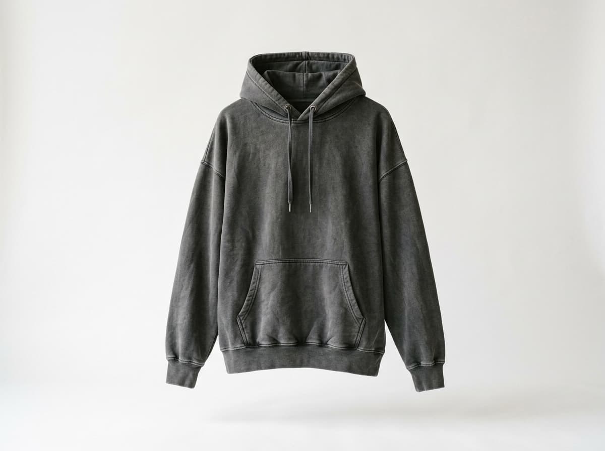 Oversized Vintage Hoodie Mockup